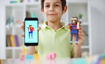 Load image into Gallery viewer, PIXIO400 Magnetic Blocks in 10 Colors Free App