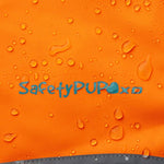 Load image into Gallery viewer, Waterproof Softshell Dog Vest Hi-Vis 36.75 in Chest x 23 in Neck Orange