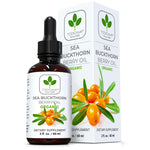 Load image into Gallery viewer, Sea Buckthorn Oil Organic 2 fl oz Cold Pressed Sea Buckthorn Berry Oil