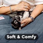 Load image into Gallery viewer, Washable Rabbit Guinea Pig Cage Liners for 2x4 C&C 57x28 inch 2 PCS Easy to Clean Unlike Fleece Absorbent Waterproof & Non Slip Guinea Pig Bedding & Pee Pads & Rabbit Floor Mats