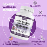 Load image into Gallery viewer, Liver Cleanse and Detox Formula Milk Thistle, Artichoke Extract, Dandelion, and Apple Cider Vinegar Liver Health Supplement