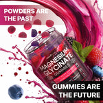 Load image into Gallery viewer, Magnesium Glycinate Gummies for Adults Chewable 400mg 60 Days Supply with