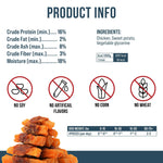 Load image into Gallery viewer, Chicken Jerky Dog Treats 24 oz Human-Grade Grain-Free Sweet Potato