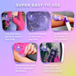 Load image into Gallery viewer, Waxing Kit for Women Men Hard Wax Kit for Hair Removal Wax Warmer Kit All in One