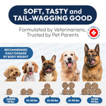 Load image into Gallery viewer, Probiotics for Dogs 170 Chews Digestive Enzymes & Prebiotics Gut Health
