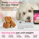 Load image into Gallery viewer, Dog Allergy Relief Chews Dog Itching Skin Relief Anti Itch Skin Health