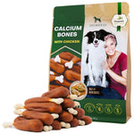 Load image into Gallery viewer, Calcium Bones for Dogs Chicken-Wrapped Rawhide-Free Chews