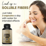 Load image into Gallery viewer, Zealthy Life Psyllium Husk Capsules All Natural Psyllium Husk Fiber Psyllium Husk Capsule for Gut Health Non GMO & Gluten Free 250 Vegan Capsules Pack of 2