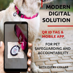 Load image into Gallery viewer, WAUDOG Waterproof Dog Collar Holder QR Tag Small Medium Large Dogs