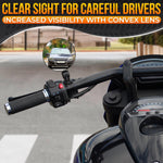 Load image into Gallery viewer, Bike Mirror Handlebar Mount 2 Pcs Bicycle Mirrors for Handlebars Clear & 360° Adjustable View Secure Damage Resistant for Mountain BMX & City Bikes