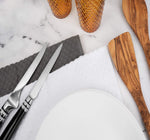 Load image into Gallery viewer, 12 Pack Cotton Kitchen Towels Waffle Weave for Embroidery 15x26 In Black White