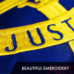 Load image into Gallery viewer, G128 3 Pack: Georgia GA State Flag 2x3 Ft ToughWeave Series Embroidered 300D Polyester Embroidered Design, Indoor/Outdoor, Brass Grommets