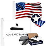 Load image into Gallery viewer, Combo Pack USA American Flag Come and Take It Flag 2x3 FT Double Sided