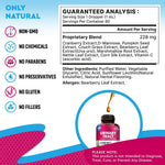 Load image into Gallery viewer, Cat Dog Urinary Tract Infection Treatment Natural UTI Medicine Cranberry 2 Pack 60 ml D Mannose Kidney Bladder Support Best for Incontinence Pet Renal Health & Care Drops