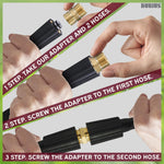 Load image into Gallery viewer, Pressure Washer Hose Connector M22 14mm Pressure Washer Hose Coupler 4500 PSI Heavy Duty Brass Quick Connect and No Leak Design Easy & Secure Installation for Home & Professional Use