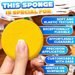 Load image into Gallery viewer, 12 Pcs Pottery Sponges for Clay – 2.8 x1 Pottery Sponge for Painting Car Waxing Washing Dishes & Ceramic Care Tack Sponges for Cleaning Leather – Durable Texture for Efficient Sculpting & Cleanup