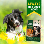 Load image into Gallery viewer, Cod Sticks Dog Treats Chicken Wrapped All Natural Rawhide Free & Grain Free Long Lasting Chews for Large & Small Dogs Organic Dried Pet Snacks Support Healthy Teeth & Skin Coat