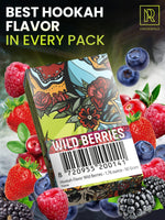 Load image into Gallery viewer, Hookah Flavor Wild Berry Herbal 1.75 oz (50 g) Hookah Shisha Tobacco Free Molasses Hookah Tobacco & Nicotine Free Shisha with Real Organic Shisha Hookah Flavors Berry Mix