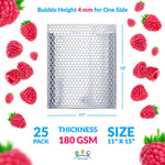 Load image into Gallery viewer, Thermal Bubble Mailer 11 x 15 Inch Pack of 25 Metallic Bubble Envelopes Insulated Mailers for Cold Shipping. Insulated Shipping Envelopes. Waterproof Foil Thermal Bags