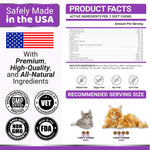 Load image into Gallery viewer, Cats Multivitamin Chewable Hip Joint Support Immune Health Skin Heart Digestion Probiotics
