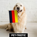 Load image into Gallery viewer, G128 24 Pack Handheld Germany German Stick Flags 12x18 In Printed 150D Polyester, Country Flag, Solid Wooden Stick, Spear Gold Tip