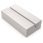 Load image into Gallery viewer, 12 Pack Wood Place Card Holder Small Place Card Holders for Table White Table Number Holders for Wedding Table Sign Holders Picture Wooden Photo Holders for Tables Mini Place Card Stands