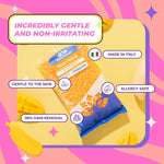 Load image into Gallery viewer, Wax Beans 1.76lbs Made in Italy Hard Wax Beads for Women and Men Hot Wax Yellow