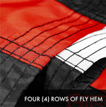 Load image into Gallery viewer, Thin Red Line State Flag 2x3FT 10Pack Embroidered Polyester By G128