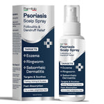 Load image into Gallery viewer, Psoriasis Scalp Spray Dandruff Spray with Salicylic Acid 3% Treatment for Flaking Itching & Dryness Fast Absorbing Scalp Relief for Dandruff Folliculitis Seborrheic Dermatitis & Eczema