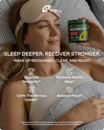 Load image into Gallery viewer, Magnesium Complex for Women for Sleep Advanced 610mg with Glycinate Citrate & Vitamin B6 for 3X Absorption 5 HTP Supports Sleep Relaxation Nerve Muscle Bone & Energy Health