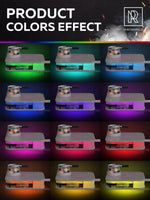 Load image into Gallery viewer, Portable Hookah Set With Everything And Case Premium WHITE Small Hookah Set For Travel Flat Hookah Box Hookah Set With Charcoal Holder & Coal CoverTravel Hookah Set With Everything