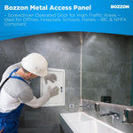 Load image into Gallery viewer, Access Panel for Drywall with Key Lock 14 x 29 inch Metal Door with a 1.2 mm Thick Frame Wall Hole Cover Access Door Plumbing Access Panel for Drywall Heavy Durable White