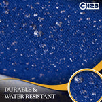 Load image into Gallery viewer, G128 2 Pack: Indiana IN State Flag 1x1.5 Ft StormFlyer Series Embroidered 220GSM Spun Polyester Embroidered Design, Indoor/Outdoor, Brass Grommets, Heavy Duty, All Weather