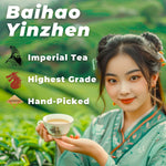 Load image into Gallery viewer, White Tea Organic Silver Needle Tea 1 lb of Premium Silver Needle White Tea Rich in Antioxidants Organic White Tea Loose Leaf White Tea Leaves