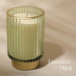Load image into Gallery viewer, White Jasmine Mint 11oz Candle in Glass Jar with Gift Box Candle Gifts Luxury