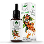 Load image into Gallery viewer, Organic Sea Buckthorn Oil 1 fl oz Cold Pressed Sea Buckthorn Berry Oil Seabuckthorn for Face Hair Body & Supplement
