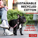 Load image into Gallery viewer, WAUDOG Recycled Cotton Dog Leash 6 Ft 10 Ft Eco Friendly Collar for Small Medium & Large Dogs Reflective Dog Leash for Medium Dogs Strong Leashes for Large Breed Dogs Puppy Leash for Small Dogs