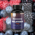 Load image into Gallery viewer, Melatonin 12mg Fast Dissolve Tablets – Natural Berry Flavor 100 Count – Extra Strength Sleep Support for Adults – Non Habit Forming 100 Day Supply