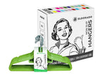 Load image into Gallery viewer, Non Slip Adult Hangers Multicolor for Everyday Use Value Packs Lime Green 50 Pcs