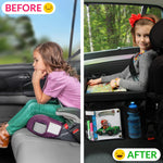 Load image into Gallery viewer, Kids Travel Tray for Kids Car Seat Toddler Car Seat Tray Table with 6 Compartments and Tablet Stand Foldable Toddler Table for Travel Folding Portable Desk Compact Road Trip Essentials