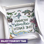 Load image into Gallery viewer, 11 Inch Plastic Embroidery Hoop Snap Needlework Frame White Plastic Sewing Hoops Hand Embroidery Hoops Snap Needlework Frame Cross Stitch Frame Square Embroidery Hoop for Cross Stitching Quilting