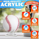 Load image into Gallery viewer, Acrylic Baseball Holder Baseball Display Stand Sturdy Transparent Design Easy to Assemble for Golf Ball Tennis Ball Softball Suitable for Home & Office Display