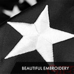 Load image into Gallery viewer, Thin Red Line State Flag 3x5 Ft 10Pack Embroidered Polyester By G128