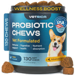 Load image into Gallery viewer, Probiotics for Dogs Dog Probiotic Chews for Digestive and Gut Health Dental Immune System Support Chewable Prebiotic Soft Treats Wild Yam Yeast Powder Diarrhea and Bowel Support Supplement