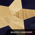 Load image into Gallery viewer, 2 Pack Texas Tea Stained TX State Flag 1x1.5 Ft Embroidered 420D Polyester