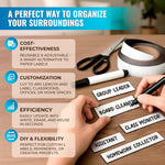 Load image into Gallery viewer, Magnetic Dry Erase Tape 10 Ft x 2 Inch White Magnetic Strip Blank Magnets to Write On Dry Erase Strips Magnet Tape Roll Custom Writable Flexible Tape for Whiteboards Shelves Bus Seats Lockers