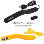 Load image into Gallery viewer, Fish Tank Light Clip On Aquarium Light Aquarium Light for Plants LED Flexible Lamp for Freshwater Light NanoSoft Black Fish Tank Lights 10 Gallon