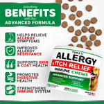 Load image into Gallery viewer, Dog Allergy Relief Chews 170 Count Itchy Skin Relief