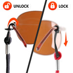 Load image into Gallery viewer, SIGONNA Eye Glasses String Holder Strap Eyeglass Straps Cords for Men Women Eyeglass Holders Around Neck Sunglasses String Chain Lanyard Retainer 2 Pcs (Black Red)