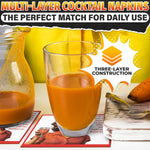 Load image into Gallery viewer, 20 Pcs Funny Cocktail Napkins for Adults 3 Ply Retro Style Decorative Bar Napkins with Cheerful Text Highly Absorbent & Pleasant to Touch Suited for Parties & Birthday Celebrations